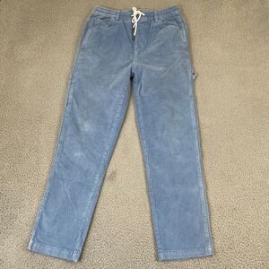 Odd Future Corduroy Pants Men M Blue OFWGKTA Skater Straight Leg Carpenter